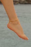 CHAÎNE DE PIED AQUARINE