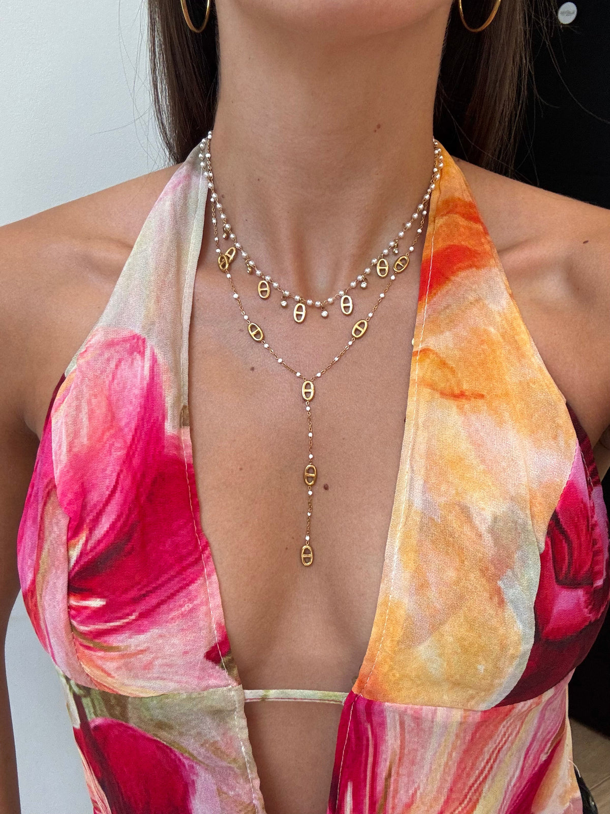 COLLIER NACRE